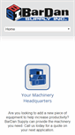 Mobile Screenshot of bardansupply.com